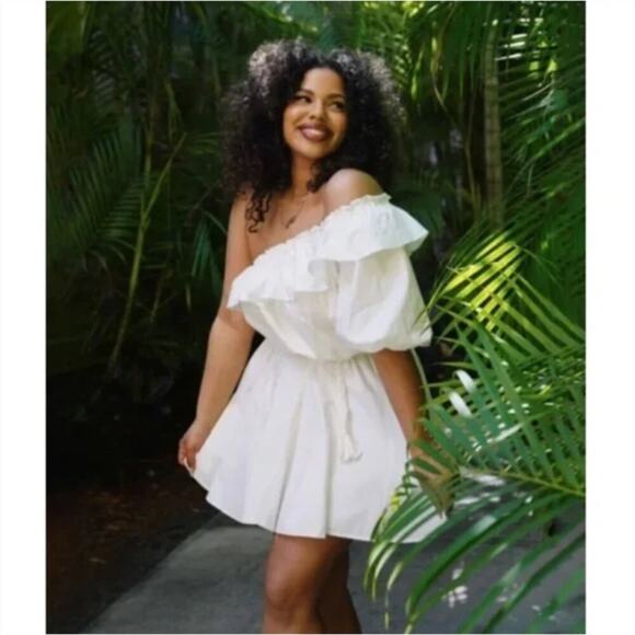 RHODE Dresses & Skirts - Rhode for Target White One Shoulder Mini Dress